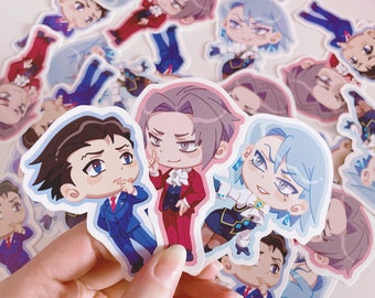 ACE ATTORNEY - Vinyl Stickers