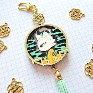 PREORDER! — NINE SOLS - Yi Layered Wooden Charm