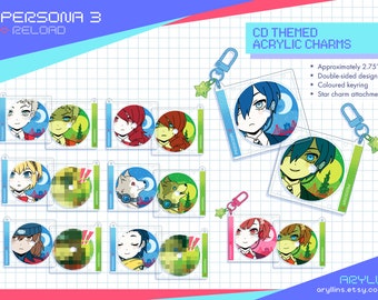 PREORDER! — P3 - CD Acrylic Charms