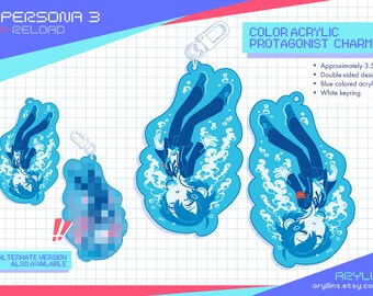 VORBESTELLUNG! — P3 – Farbiger Acryl-Protagonisten-Charm