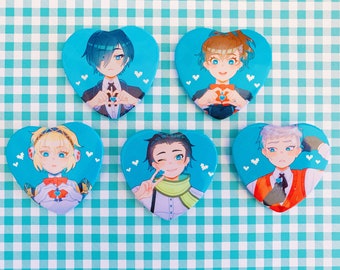 P3 - Heart Pin Buttons