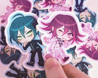 NEW DANGANRONPA V3 - Kokichi Ouma & Shuichi Saihara Stickers