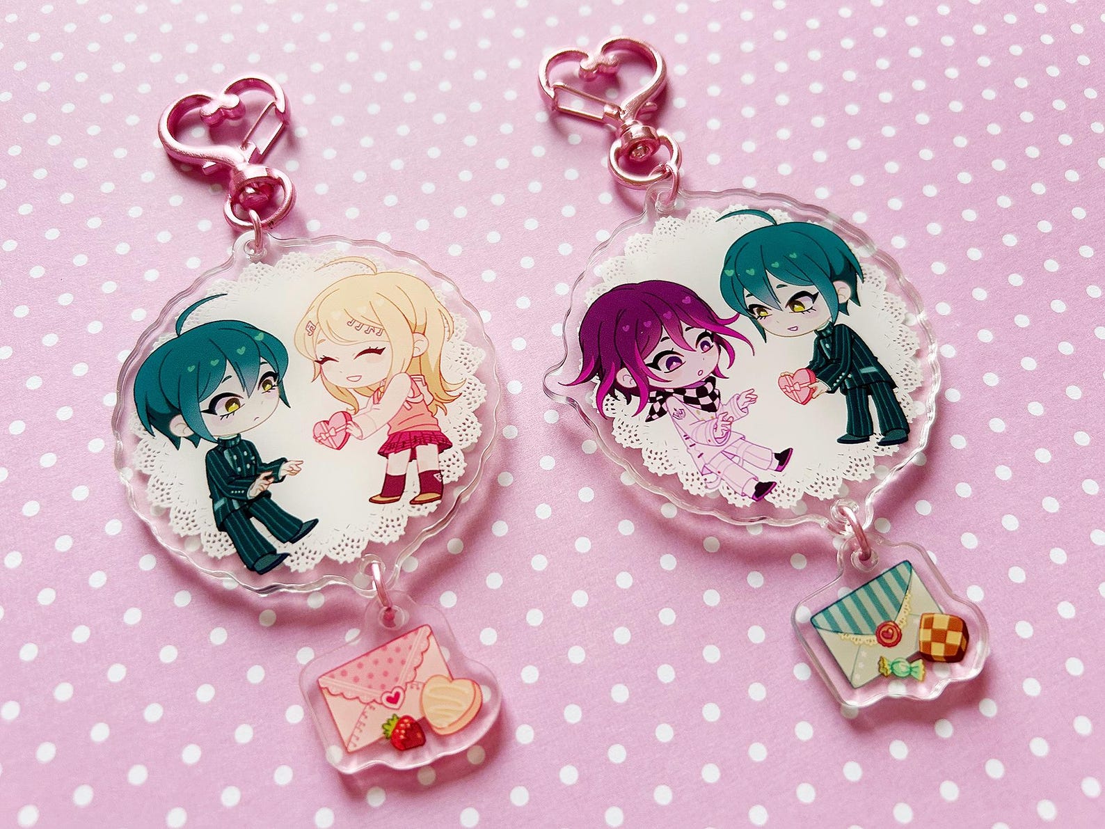 NEW DANGANRONPA V3 - Valentines Day Charms