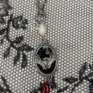 Bat Vampire Keychain