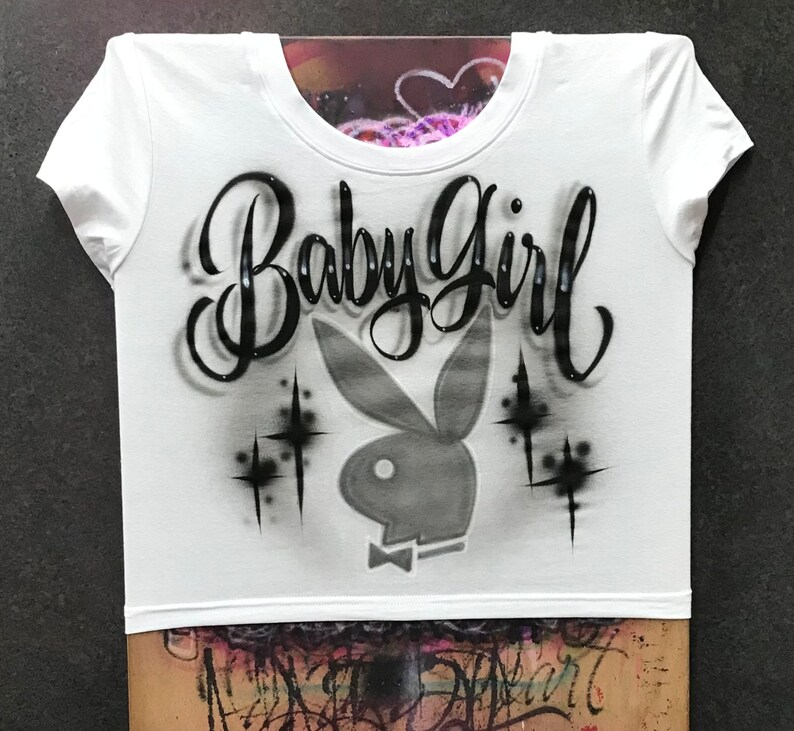 Airbrushed Cherries/any Name T Shirt or Crop Top Etsy