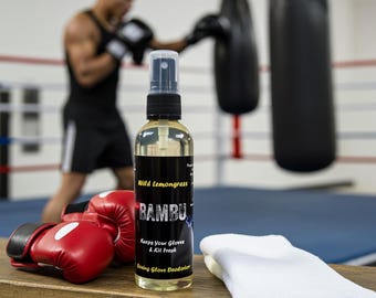 Wild Lemongrass - Antibacterial Boxing Glove Spray & Odour Remover - Boxing and Martial Arts Gifts