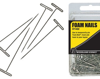 Woodland Scenics™ ST1432 2 Foam Nails 75pcs | Etsy