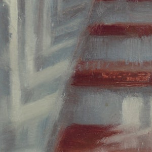 Original ACEO figurative oil painting by Irwin Peralta art