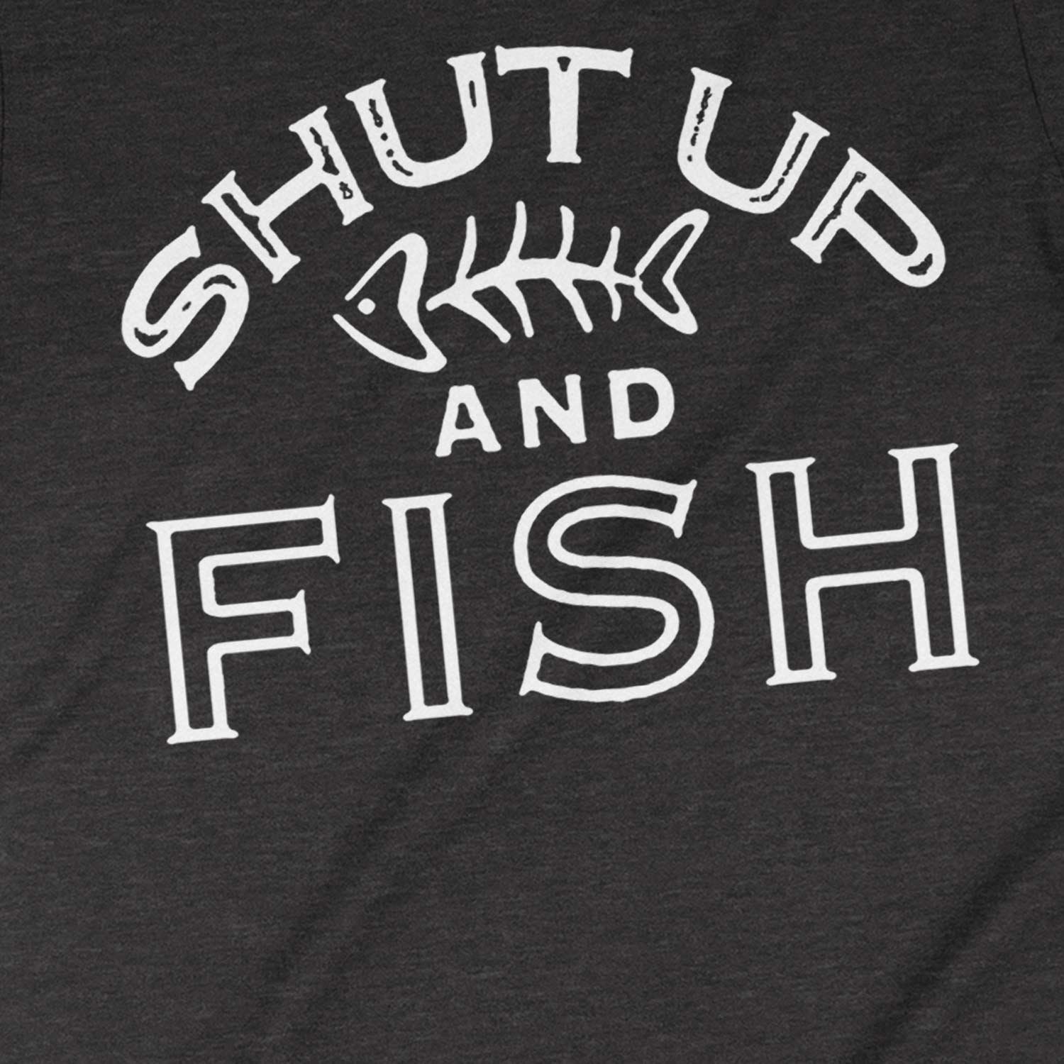 Shut Up and Fish Shirt Fishing Birthday Gift Gifts for | Etsy