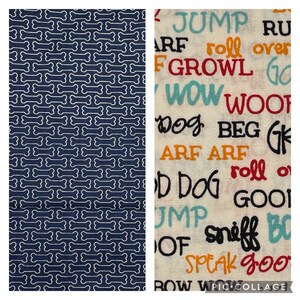 dogs fabric fat quarters