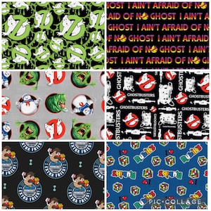 Pop Culture 80s Ghostbusters Rubiks Cube Mr. Potato Head Fat Quarters