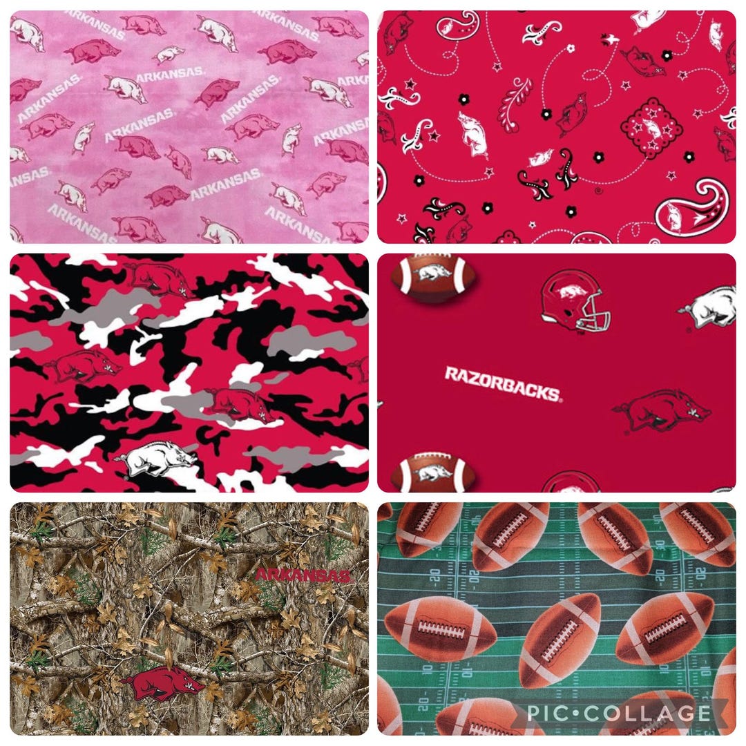 SEC College Arkansas Razorbacks Hogs Red Wolves Football Fat