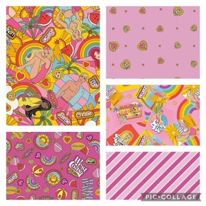 Barbie Malibu assorted fat quarters