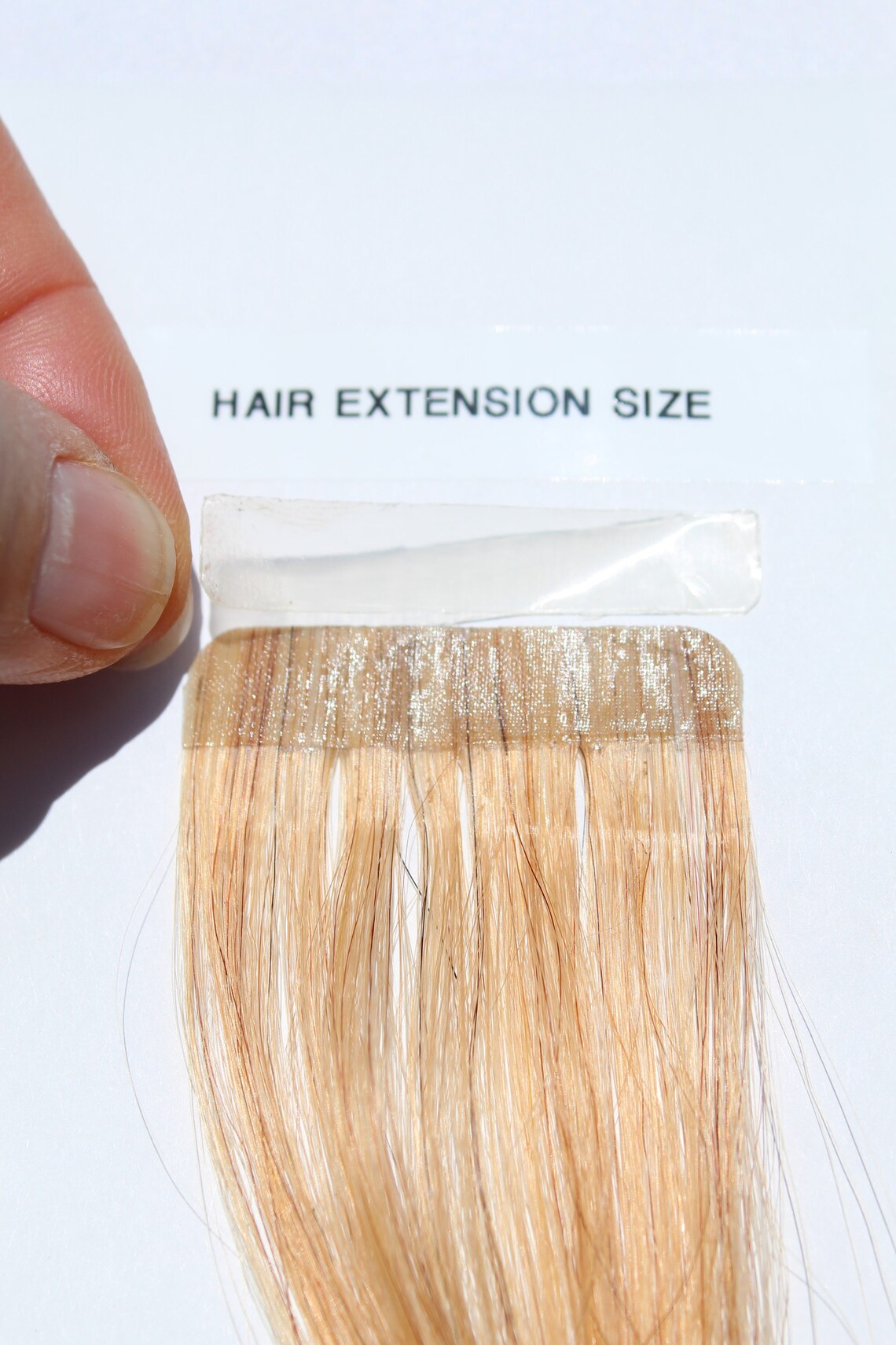 SINGLESIDED Hair or Tinsel Extension Tape. 60 pieces of Etsy