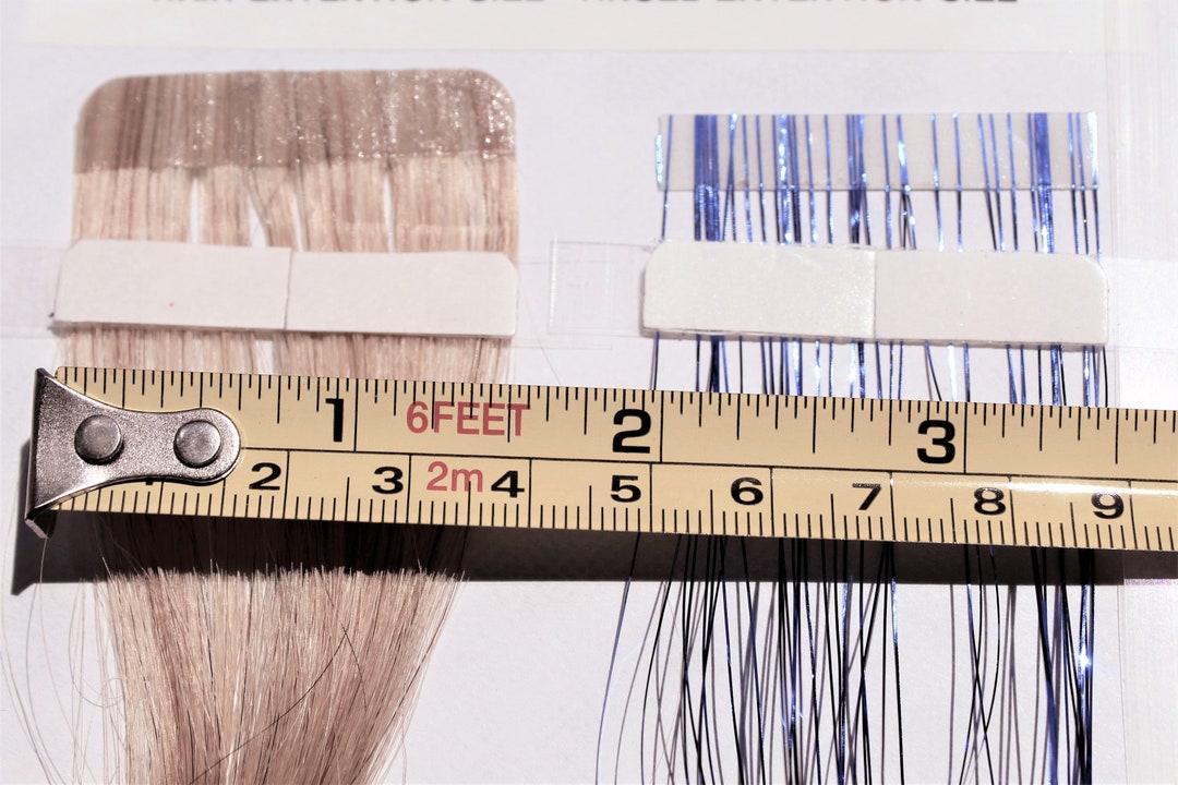 TWOSIDED Hair Extension Tape 120 Double Sided Pieces of Etsy