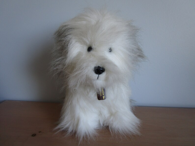 Vintage 1985 OLD ENGLISH SHEEPDOG Plush Toy 9044 Ick 24K Etsy