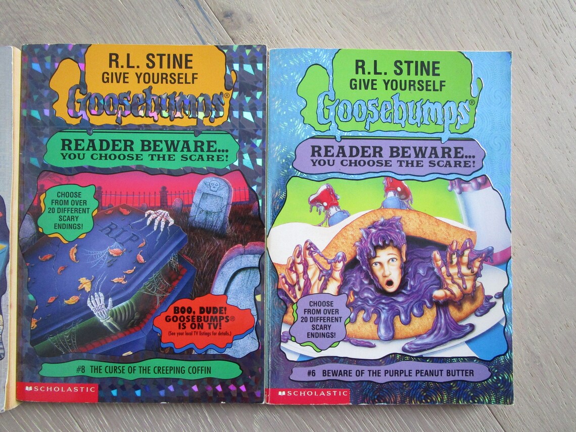 LOT OF 3 Give Yourself GOOSEBUMPS Books R.L Stine / Choose Etsy