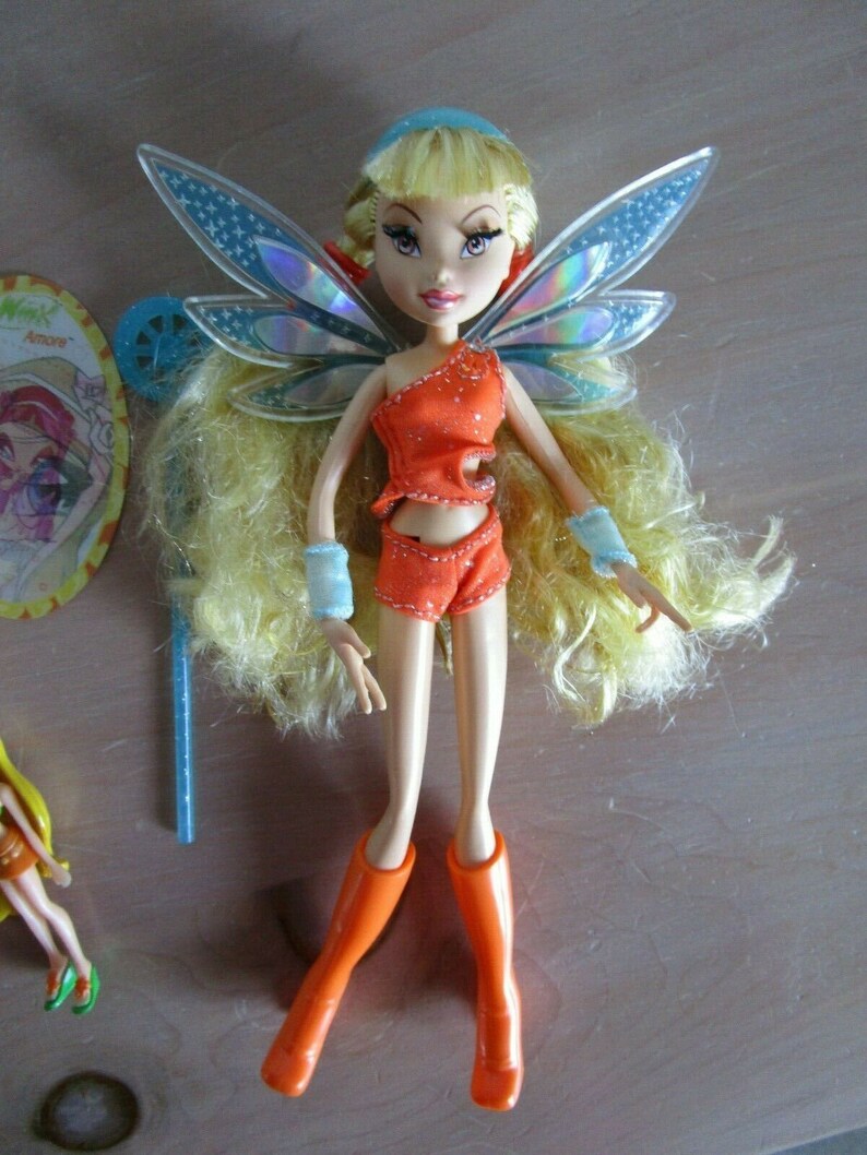 Vintage 2000s Winx Club STELLA Doll Original Accessories Etsy