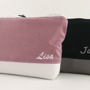 Kosmetiktasche personalisiert, Kosmetiktasche mit Namen, Kulturtasche personalisiert, personalisierte Geschenke, Kosmetiktasche Wunschname