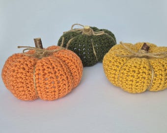 Pumpkin decoration, crocheted pumpkin, crocheted pumpkin, autumn decoration, autumn decoration pumpkin, Halloween decoration, pumpkin home decoration