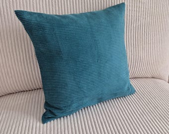 MADURA - Housse De Coussin Matia En Velours Mat Au Tissage Dense Bleu 40x40 Cm 92522689