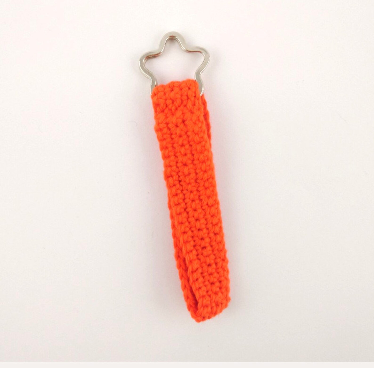 Keychain wrist loop crocheted handmade many colors Etsy