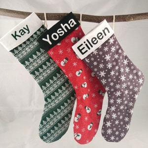 Personalized Santa Claus boots, personalized Santa Claus stockings, personalized Christmas boots, Santa Claus boots with desired name, Santa Claus