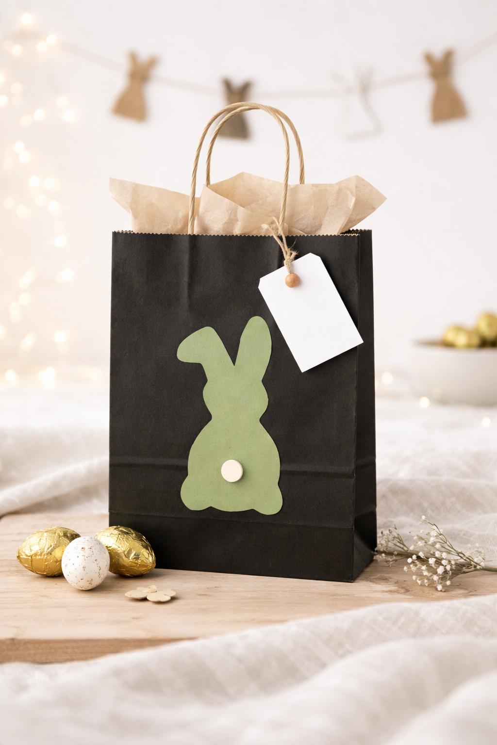Compra Drago di carta 12 sacchetti di coniglietti pasquali fai da te