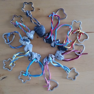 Keyring Baltic Sea, Keyring Hühnergott, Keyring Beach, Keyring Lucky Charm, Holiday Reminder