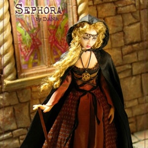 1:12 Mini Doll Dressing Made Easy SEPHORA TUTORIAL By Dana Burton-Mini Doll Art