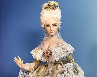 1:12 Dollhouse Doll Dressing Made Easy~By Dana ~ MURIEL~PDF Tutorials//Patterns