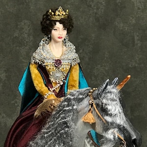 1:12 Cómo vestir fácilmente una muñeca en miniatura LUNA ~ Tutorial de Dana Burton - Miniature Art Dolls