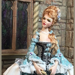 1:12 Visual Mini Doll Dressing Made Easy ~MAREE~ Tutorial By Dana-Mini Doll Art