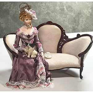 1:12 Wizualne ubieranie miniaturowych lalek stało się łatwe KWIECIEŃ ~ Samouczek autorstwa Dany Burton-Miniature Art Dolls