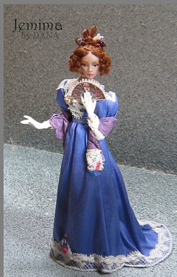 1:12 Visual Mini Dollhouse Doll Dressing Made Easy~Patterns By Dana~SAPHYRE~PDF