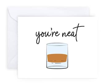 あなたは素敵ですね | ウイスキー愛好家への誕生日お祝い友情カード