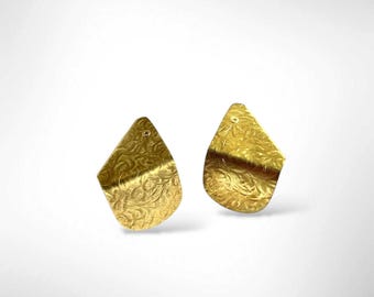 FIGURA | COMPARTILHAR 1 Poste compacto angular dourado