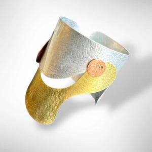 BUBBLES | FLOAT 1 Tri Metal Cuff