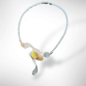 BUBBLES | POP 1 Dripping Bubble Mixed Metal Necklace