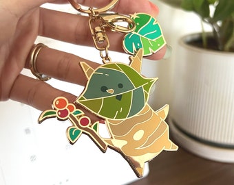 Korok from Legend of Zelda Hard Enamel Keychain