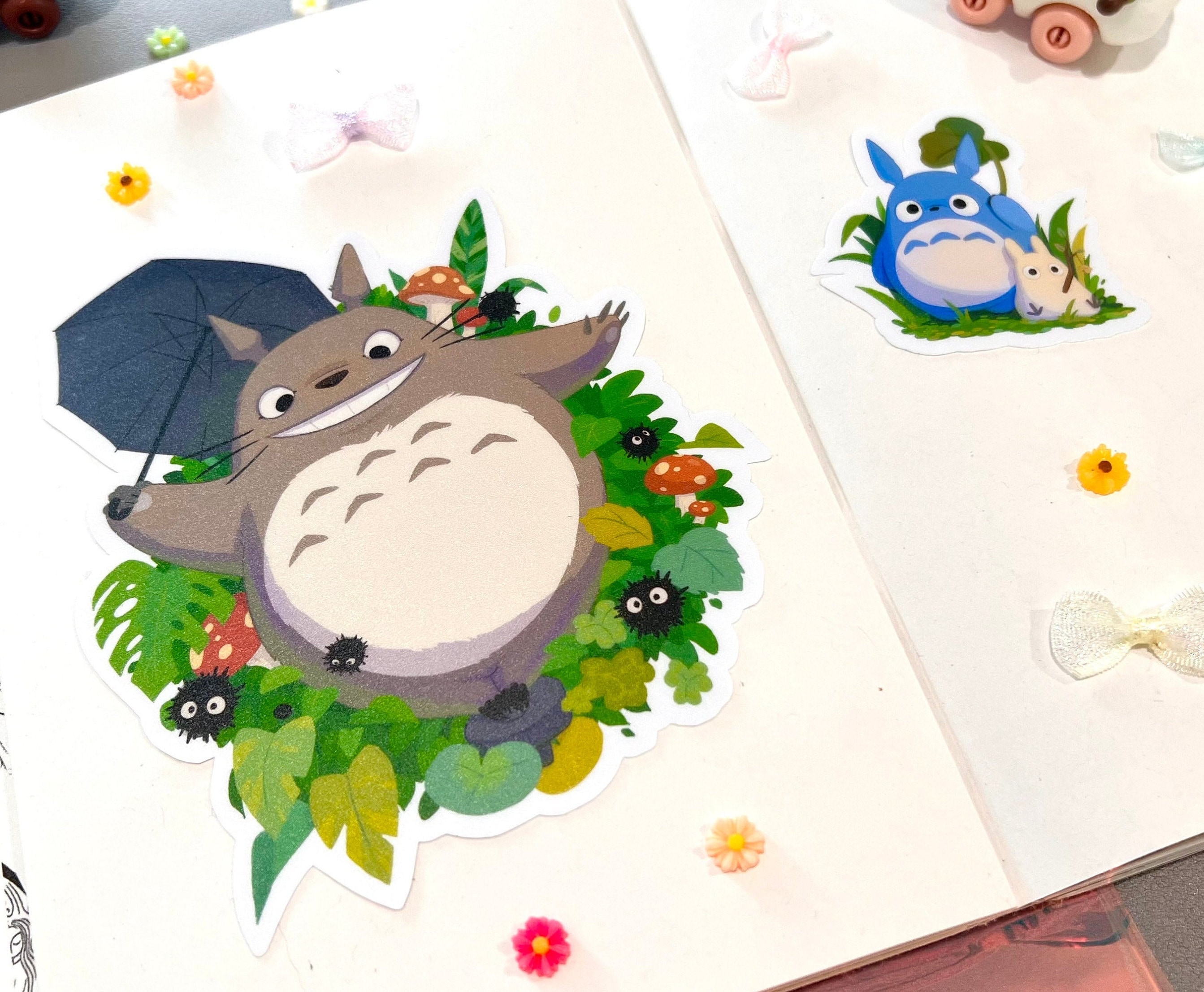 Kostenloser Versand Cartoon Totoro Auto Vinyl Aufkleber Lustige