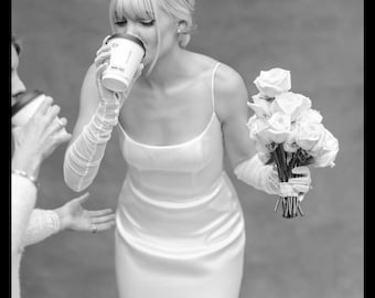 Custom Spandex Tulle Gloves with Button Detailing | Vintage Wedding Gloves | Tulle Opera Length Glove | Sheer Mesh Ruffled Long Elbow Glove