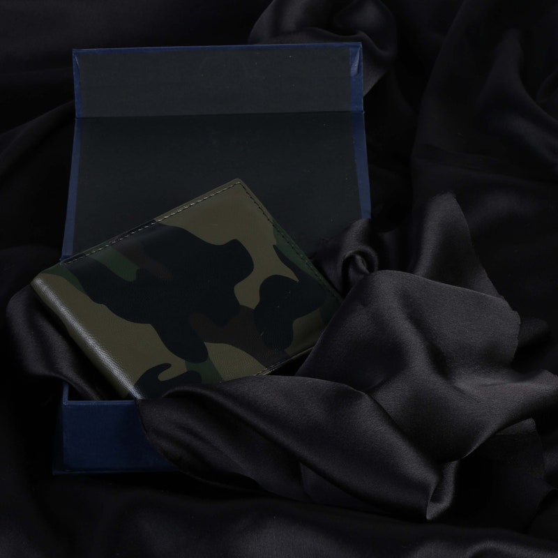 Camo Leather Wallets Etsy Hong Kong
