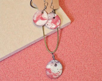 Handmade Terraneri Ceramic pendant neclace