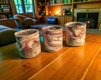 Marvelous Marbled Mugs