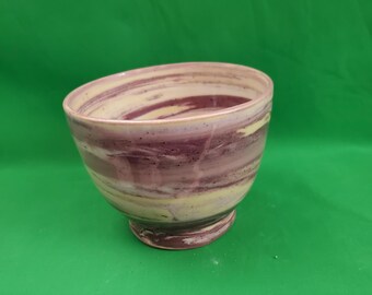 Blueberry and Lemon Swirl Serving Bowl