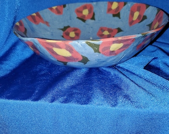 Blue Floral Nerikomi Bowl