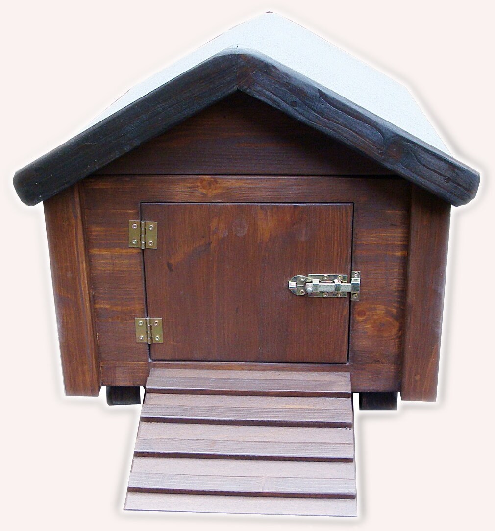 Casa Para Tortugas PawHut De Madera - Refugio Y Zona De Tomar El Sol, Con Bandeja