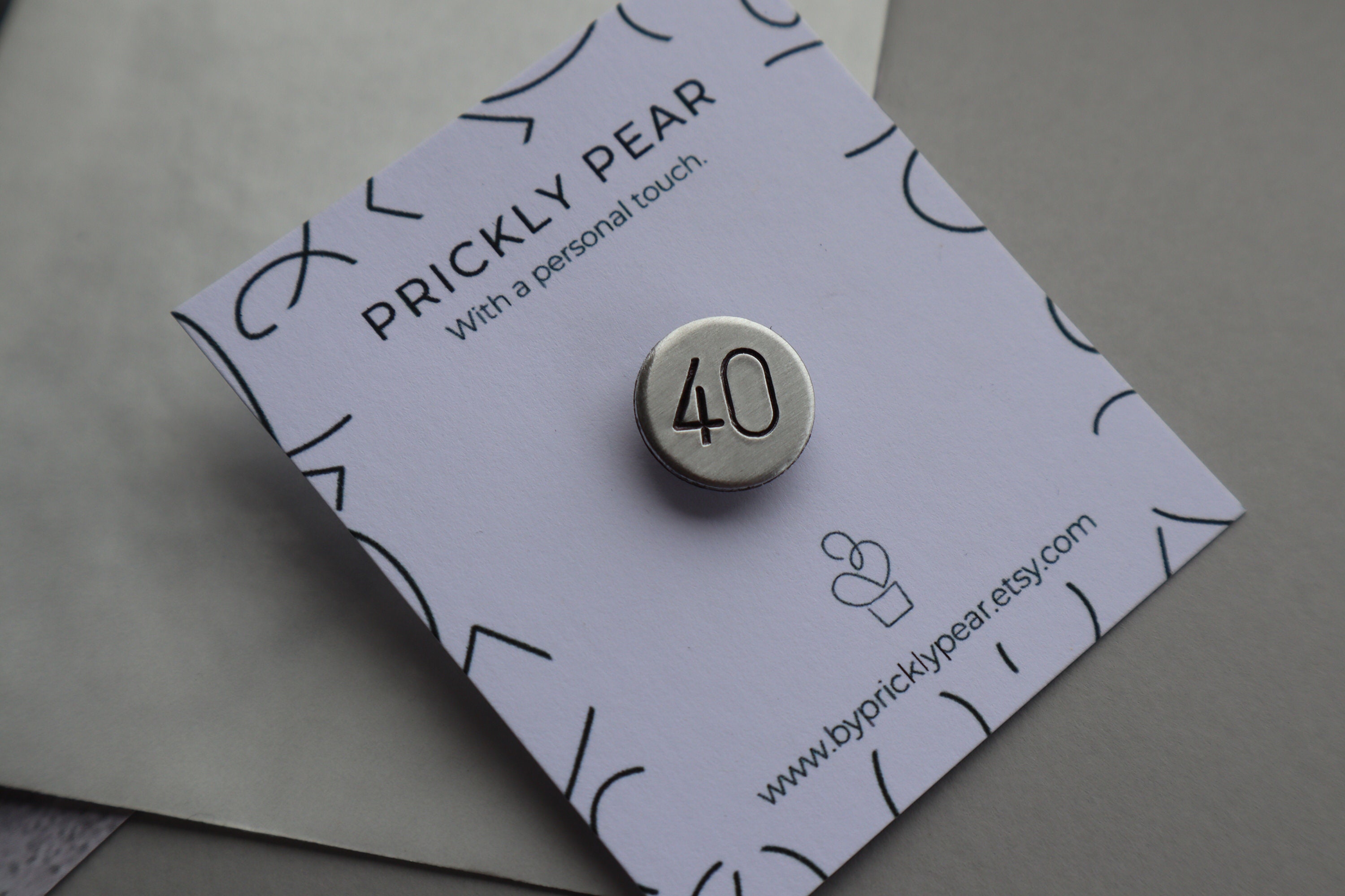 Birthday Badge Push Pin, Pushback Pin for Bags, Simple Birthday Pin ...