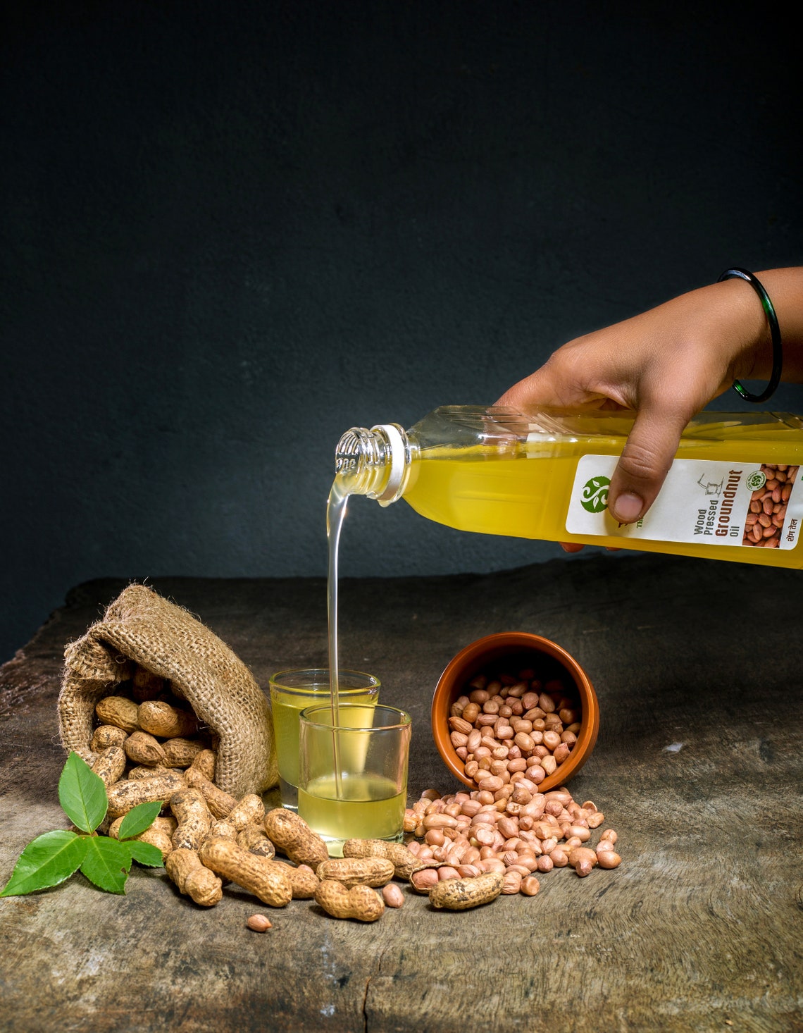 Satvyk's Organic Wood-Pressed Groundnut Oil 1000ml | Etsy